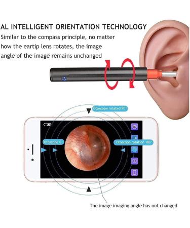 NCRD Earwax Removal Camera - Waterproof Ear Cleaner Tool for Adults & Children IP67 Visual Distance - Safe & Effective Earwax Removal - Buy Online on GoSupps.com