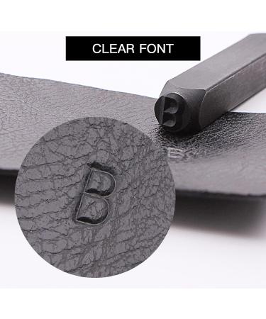 SEEKQUA 2mm Letter and Number Stamp Set - 36-Piece Carbon Steel Metal Punching Set with Wooden Case - Buy Online on GoSupps.com