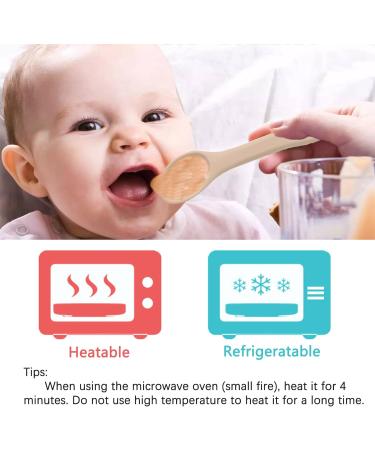 6 Pcs Silicone Baby Weaning Forks and Spoons Set for Self-Feeding - Training Utensils for Toddlers and Babies Over 6 Months - Boy and Girl First Foods - Buy Online on GoSupps.com