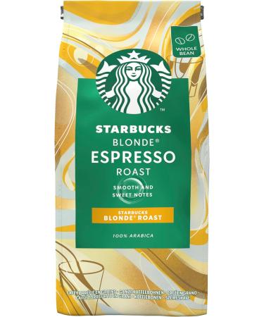 Starbucks Blonde Espresso Roast Coffee Beans 450g bag (Pack of 4) & Espresso Roast Dark Roast Whole Bean Coffee 200 g (Pack of 6) - Buy Online on GoSupps.com