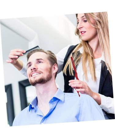 Minkissy 11-Part Hair Cutting Tool Holder Set - Premium Hair Razors & Thinning Tools - 17.5x2cm Red - International Shipping Available - Buy Online on GoSupps.com