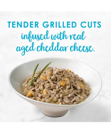 Fancy Feast Delights with Cheddar Grilled Tuna and Cheese in Gravy + Fancy Feast Medleys Tuna Florentine Wet Cat Food Cat Food + Cat Food 85 g - Buy Online on GoSupps.com