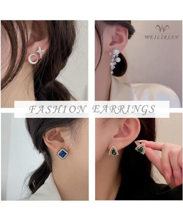 Shop W WEILIRIAN Bohemian Butterfly Tassel Chain Earrings - Vintage Long Drop & Stud Style Jewelry for Women - Perfect Gifts - Buy Online on GoSupps.com