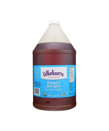 Wholesome Sweeteners Organic Blue Agave 176oz - 1 Case (1 Gallon) - Buy Online on GoSupps.com