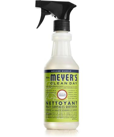 Mrs. Meyer's Clean Day Multi-Surface Cleaner Spray All-Purpose Cleaner Solution for Countertops Floors Walls and More Lemon Verbena Scent 473 ml Spray Bottle Lemon Verbena 473 ml (Pack of 1) - Buy Online on GoSupps.com