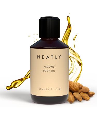 Neatly Sweet Almond Body Oil - 100ml - Nourishing oil for the body sweet almond oil