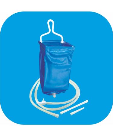 Pflegehome24 Travel irrigator 2 liters colon cleansing foldable