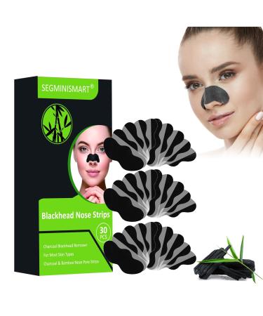 Nosestripes Blackheads Blackhead Nose Strips Deep Cleansing Clear-Up Strips 30 Pieces Nose Strips Pore Strips Anti Nose Stripes Blackheads Remove Blackheads and Impurities