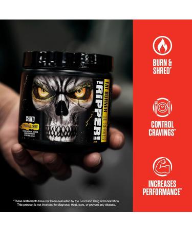 JNX SPORTS The Ripper! Fat Burner - Blue Raspberry 5 x 8g Sticks | Super Thermogenesis Appetite Control & Extreme Energy for Men & Women - Buy Online on GoSupps.com