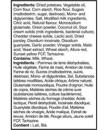 Pringles* Scorchin * Sour Cream & Onion Flavour Potato Chips 156 g Scorchin * Sour Cream & Onion Flavour 156 g (Pack of 1) - Buy Online on GoSupps.com