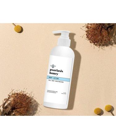 PSORIASIS HONEY Daily Moisturizing Body Lotion with Aloe Vera, Olive Oil, Colloidal Oatmeal, and Mango Butter - 16oz - Buy Online on GoSupps.com