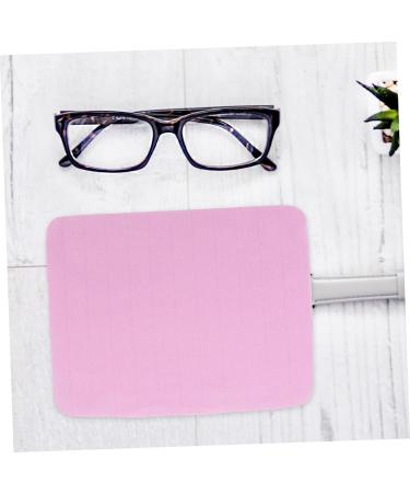 10pcs Glass Cleaning Cloths - Anti-Fog Lens Wipes for Eyeglasses - Purple Fiber Cleaning Wipes for Students - Buy Online on GoSupps.com