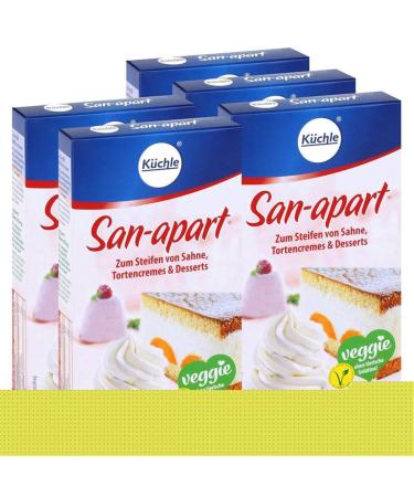 K chle San-apart 125g - For stiffening cream cake creams & desserts (pack of 5) 125 g (pack of 5)