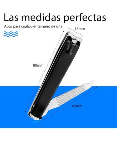 Professional Nail Clippers for Feet and Hands Perfect for Manicure and Pedicure for Adults and Children Sharp and Durable Stainless Steel Nail Clippers - Buy Online on GoSupps.com