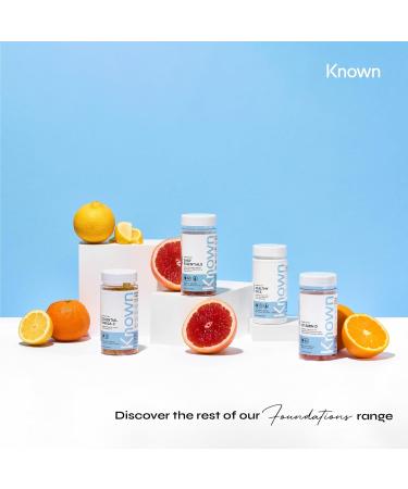 Known Nutrition Vegan Omega 369 Gummies | Natural Peach Flavour | 60 Two-a-Day Vegan Vitamin Gummies - Buy Online on GoSupps.com
