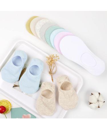 JOCMIC 10-Pair Kids No Show Socks Anti-Slip Low Cut Cotton Sock | 7-9 Years - Buy Online on GoSupps.com