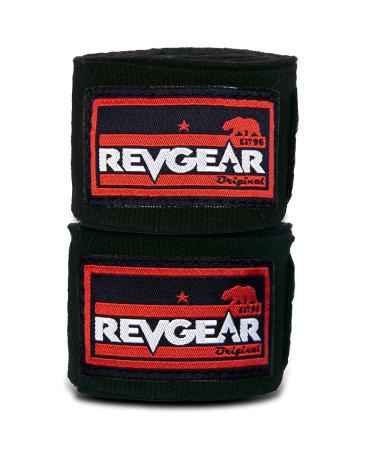Revgear Elastic Handwraps 180-Inch Black