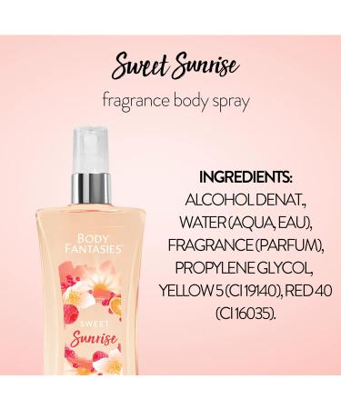 Body Fantasies Body Spray Holiday Gift Set for Her - 3 Piece Lovely Scents Sampler Perfect for Stocking Stuffers 1.7 Fl Oz (Pack of 3) - Buy Online on GoSupps.com