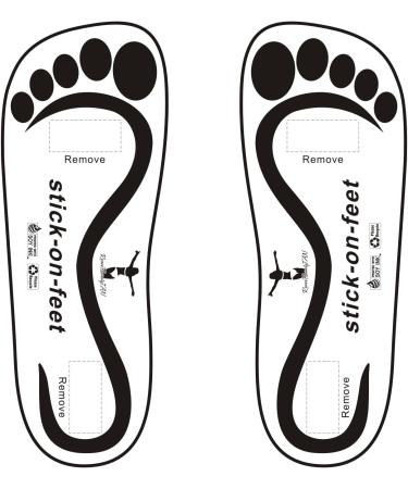 60Pairs(120feets) Spray Tanning DISPOSABLE STICKY FEET BLACK - Buy Online on GoSupps.com