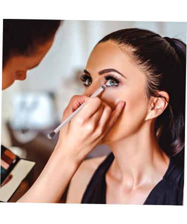 FOYTOKI 20pcs Double Brush Makeup Brush Powder Applicator Cosmetic Eye Brush Cosmetics Brush Golden - Buy Online on GoSupps.com