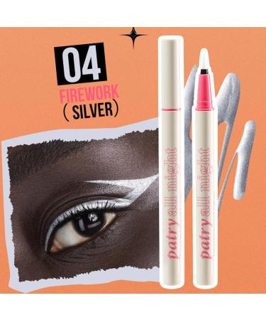 Liquid Eyeliner Set of 4 with Precise Tip Liquid Eyeliner for Women Cosmetics Quick Dry Waterproof Liquid Liner for Various Eye Makeup - Buy Online on GoSupps.com