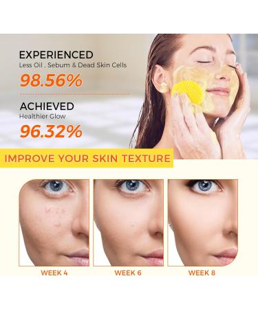OUKEYA Facial Pads with Turmeric and Kojic Acid Gentle Cleansing Pads with Vitamin C Chamomile and Grapefruit Seed Extract Moisturizing and Soothing for the Face 50 Pieces - Buy Online on GoSupps.com