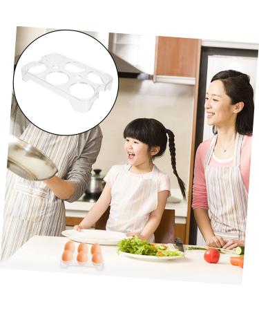Uonlytech Egg Holder Fridge 3pcs Egg Storage Box Storage Bins Refrigerator Egg Tray Refrigerator Egg Holder Food Container Box - Buy Online on GoSupps.com