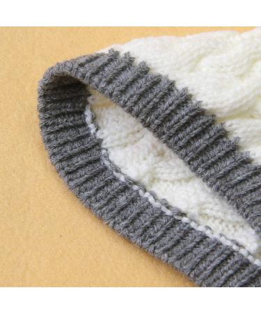 Buy Gojiny Dog Sweater Vest - Warm Knitted Coat for Small Medium & Large Dogs | Soft Crocheted Jacket in Rice White - Buy Online on GoSupps.com