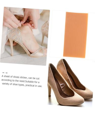 NOLITOY Non-Slip Shoe Repair Materials Sticker - High Heel Sole Pads Half Sole Protector & Cushion | Durable Rubber | 18.5x9CM - Buy Online on GoSupps.com