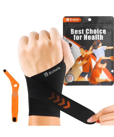 Wrist Brace Ulnar Wrist Brace Ultra-Thin Elastic for TFCC Tear Wrist wraps Repetitive Wrist Use Injury Support for Carpal Tunnel Pain & Tendonitis Relief Fits Both Wrists LEFT