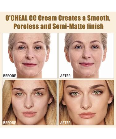 O'CHEAL Nature BB Cream with SPF 50+ and Nature CC Cream with SPF 50+ - Buy Online on GoSupps.com