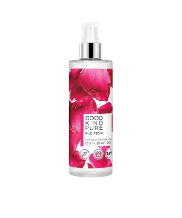 Wild Peony Body Mist Spray - Vibrant Floral Fragrance - Notes of Peony & Pink Grapefruit Glimmer - Clean Vegan & Long-Lasting Formula - 8.4 Fl Oz
