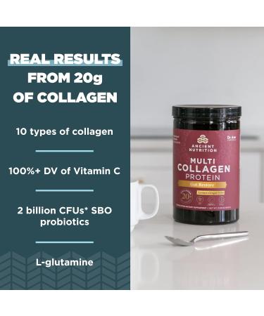 Ancient Nutrition Multi Collagen Protein Powder Unflavored 45 Servings + Multi Collagen Protein Powder Gut Restore 20 Servings - Buy Online on GoSupps.com