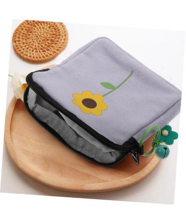 Lurrose Period Bags 2pcs - Multi-function Storage Tote for Women | Menstrual Pad Holder & Makeup Kit Organizer - Buy Online on GoSupps.com