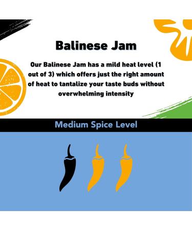 Novice Kitchen Balinese Jam 110ml Pack of 2 | Mild Sambal Inspired Chilli Jam | Bold Aromatic & Tangy Flavours | Marinade or Enjoy with Cheese & Crackers | - Buy Online on GoSupps.com