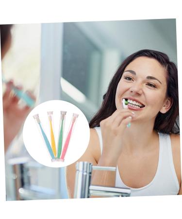 Healvian Micro Nano Hair Toothbrush Set - 4 Piece Oral Care Tool for Deep Cleaning Gums - Tooth Cleaning & Hygiene - Assorted Colors - Buy Online on GoSupps.com