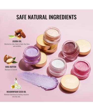 Oulac Glitter Eyeshadow Metallic Finish - Waterproof High Impact Green Eyeshadow for Eye-Catching Makeup | Vegan Formula | 12g (15) Melon Sour - Buy Online on GoSupps.com