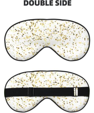 Buy SSIMOO Dreamy Stars & Spots Sleep Mask - Adjustable Breathable Fashionable Eye Mask for Comfortable Sleep - International Shipping Available - Buy Online on GoSupps.com