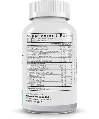 Palmara Health Premium Immune Support, 60 Capsules 1 - Buy Online on GoSupps.com