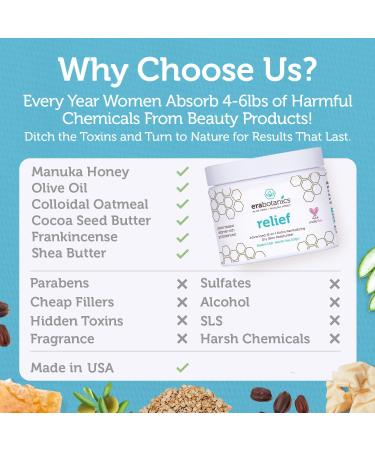 Era Organics Eczema Psoriasis & Dermatitis Moisturizer Cream - Advanced 13-in-1 Non-Greasy Face or Body Lotion for Dry Itchy Skin with Aloe Vera Manuka Honey and More 4oz 4 Ounce (Pack of 1) - Buy Online on GoSupps.com