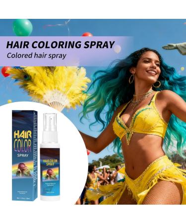 Hair Color - 30ml Delicate Root Coverage Natural Temporary Hair Dye - For Women Men Halloween Party Everyday Makeup Holidays - Buy Online on GoSupps.com