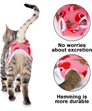 Professional Cat Recovery Suit | Breathable Surgical & E-Collar Alternative for Abdominal Wounds & Skin Diseases | Anti-Licking Regeneration Wear - Buy Online on GoSupps.com