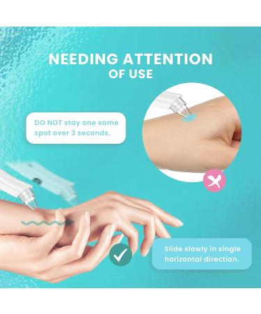 2023 Upgraded Blackhead Remover Pore Vacuum - 5 Suction Power, 5 Probes, USB Rechargeable Electric Acne Extractor for Women & Men - Off White - Buy Online on GoSupps.com