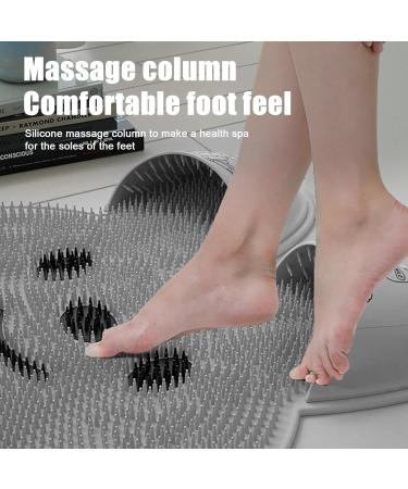 Buy Anti-Slip Silicone Shower Foot Scrubber Mat | Portable Foot Massager & Peeling Brush for Body Relaxation - Buy Online on GoSupps.com
