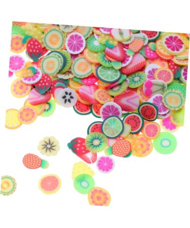 Housoutil 6 Packs Nail Art Slices Clay Slices Fruit Slices for Nail Art Nail Art Decoration Manicure mediumx2pcs As Shownx2pcs - Buy Online on GoSupps.com