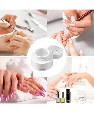 G n rique Solid Nail Glue Gel - Multifunctional Strong Adhesion Tack Extension Quick Bonding Application Long Lasting Hold for Home & Salon Manicure Styling Nail Design Glue Gel 5 ml Clear - Buy Online on GoSupps.com