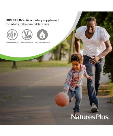 Nature's Plus Niacin 100 mg - 90 Tablets | Supports Energy & Heart Health - Buy Online on GoSupps.com