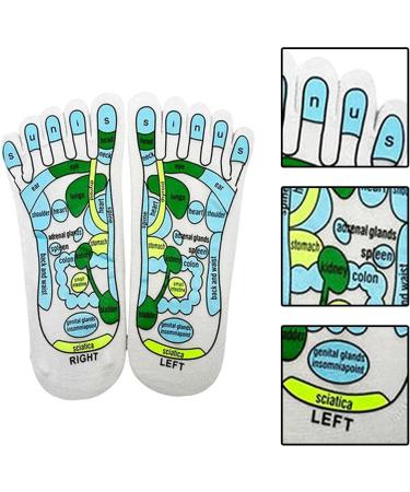 Acupressure Reflexology Socks for Ultimate Foot Massage | Cotton Manual Massaging Socks for Men & Women - Buy Online on GoSupps.com