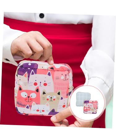 LALAFINA Feminine Menstruation Bag Set - Cute Cotton Travel Purses for Period Pad Storage - Buy Online on GoSupps.com