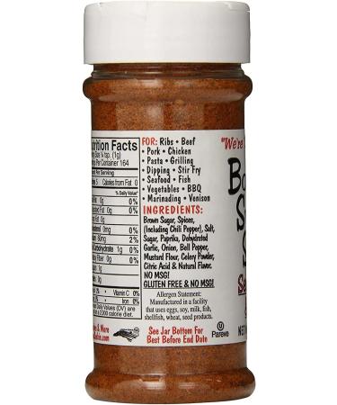  Bone Suckin' Bone Suckin' Sauce Bone Suckin' Seasoning and Rub 164 g - Buy Online on GoSupps.com